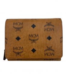 MCM（エムシーエム）の古着「3つ折り財布」｜ブラウン