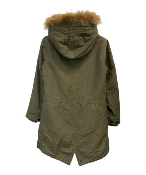 AMERICAN RAG CIE（アメリカンラグシー）AMERICAN RAG CIE (アメリカンラグシー) モッズコート オリーブ サイズ:2の古着・服飾アイテム