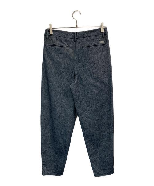 ARMANI EXCHANGE（アルマーニ エクスチェンジ）ARMANI EXCHANGE (アルマーニ エクスチェンジ) タックパンツ ネイビー サイズ:29の古着・服飾アイテム