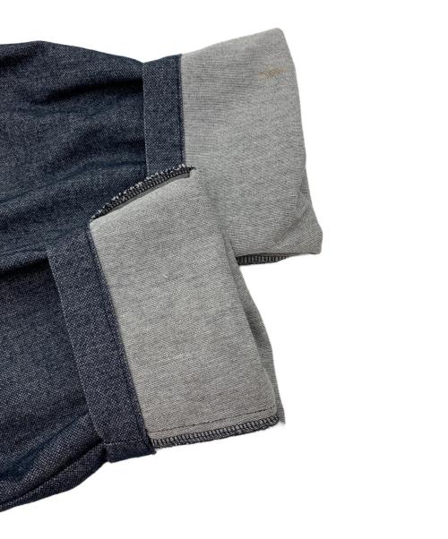 ARMANI EXCHANGE（アルマーニ エクスチェンジ）ARMANI EXCHANGE (アルマーニ エクスチェンジ) タックパンツ ネイビー サイズ:29の古着・服飾アイテム