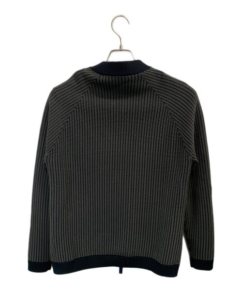 EMPORIO ARMANI（エンポリオアルマーニ）EMPORIO ARMANI (エンポリオアルマーニ) ジップブルゾン ブラック サイズ:44の古着・服飾アイテム