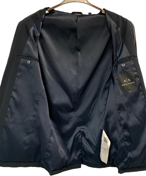 ARMANI EXCHANGE（アルマーニ エクスチェンジ）ARMANI EXCHANGE (アルマーニ エクスチェンジ) テーラードジャケット ネイビー サイズ:34の古着・服飾アイテム