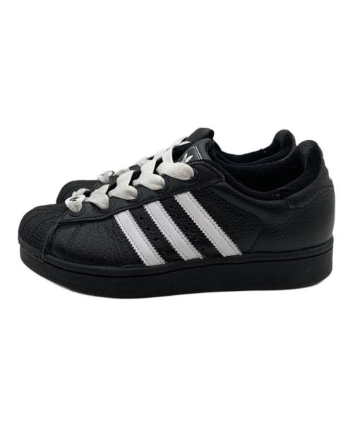 adidas（アディダス）adidas (アディダス) スーパースターII / Superstar II ブラック サイズ:24.0cmの古着・服飾アイテム