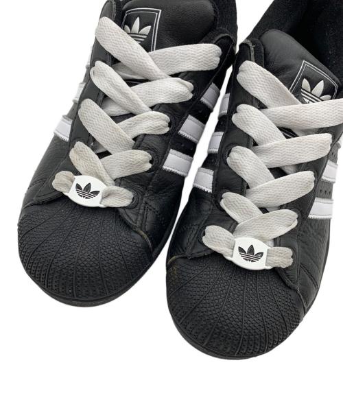 adidas（アディダス）adidas (アディダス) スーパースターII / Superstar II ブラック サイズ:24.0cmの古着・服飾アイテム