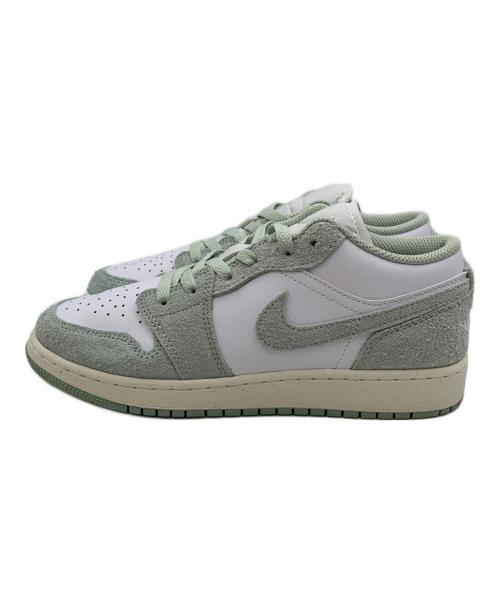 NIKE（ナイキ）NIKE (ナイキ) AIR JORDAN1 LOW SE グリーン サイズ:24.0cmの古着・服飾アイテム