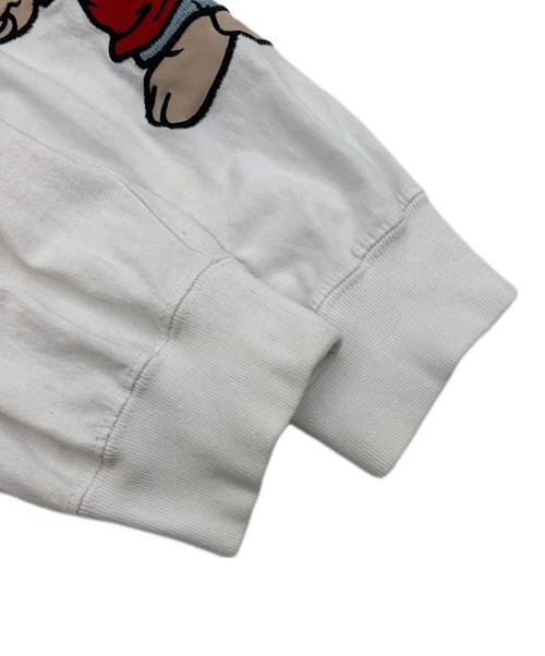 GALFY（ガルフィー）GALFY (ガルフィー) 長袖カットソー ホワイト サイズ:Lの古着・服飾アイテム