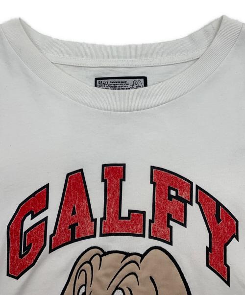 GALFY（ガルフィー）GALFY (ガルフィー) 長袖カットソー ホワイト サイズ:Lの古着・服飾アイテム