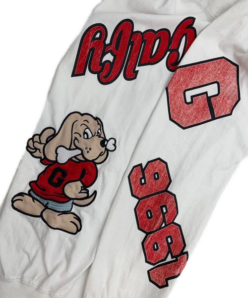 GALFY（ガルフィー）GALFY (ガルフィー) 長袖カットソー ホワイト サイズ:Lの古着・服飾アイテム