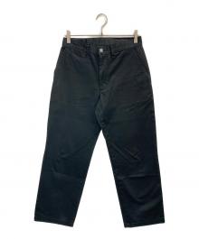 EDWIN×MARGARET HOWELL（エドウィン×マーガレットハウエル）の古着「BASIC CHINO TROUSERS」｜ブラック
