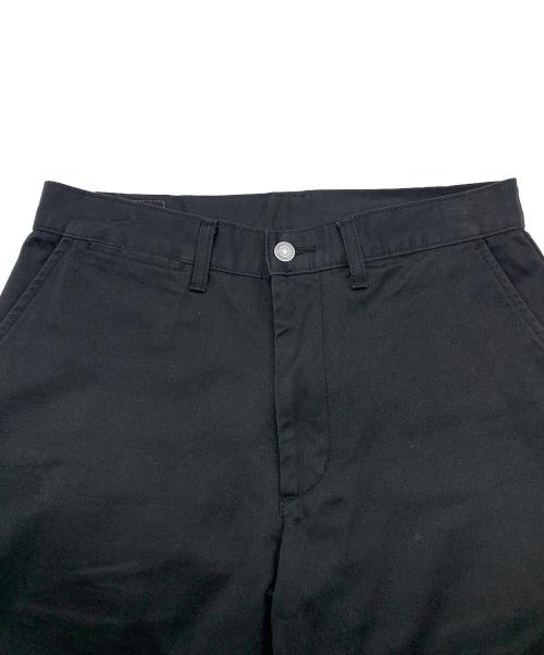 EDWIN（エドウィン）EDWIN (エドウィン) MARGARET HOWELL (マーガレットハウエル) BASIC CHINO TROUSERS ブラック サイズ:W29 L32の古着・服飾アイテム