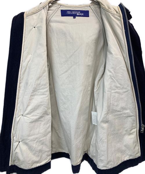 JUNYA WATANABE COMME des GARCONS（(ジュンヤワタナベ コムデギャルソン）JUNYA WATANABE COMME des GARCONS (ジュンヤワタナベ コムデギャルソン) コーデュロイジャケット ネイビー サイズ:Lの古着・服飾アイテム
