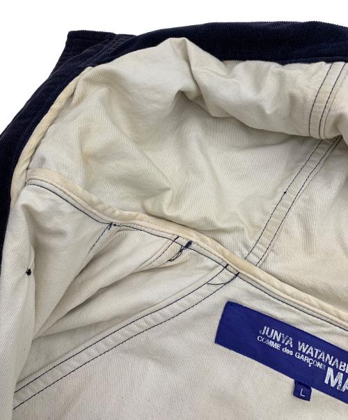 JUNYA WATANABE COMME des GARCONS（(ジュンヤワタナベ コムデギャルソン）JUNYA WATANABE COMME des GARCONS (ジュンヤワタナベ コムデギャルソン) コーデュロイジャケット ネイビー サイズ:Lの古着・服飾アイテム