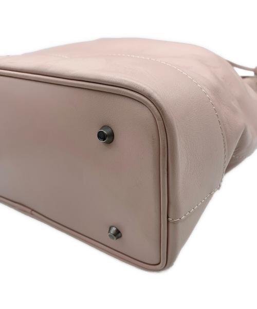 POPCORN（ポップコーン）POPCORN (ポップコーン) 巾着バッグ ピンクの古着・服飾アイテム