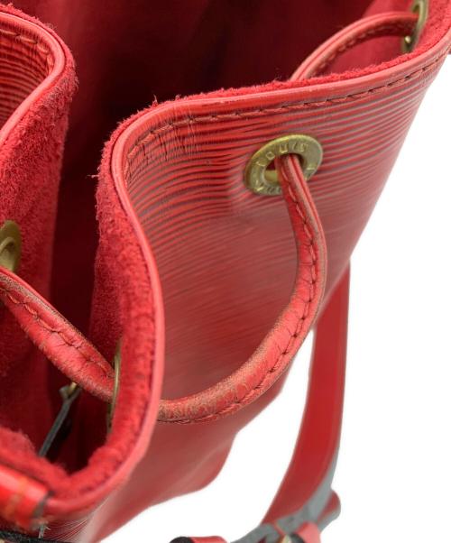 LOUIS VUITTON（ルイ ヴィトン）LOUIS VUITTON (ルイ ヴィトン) ノエショルダーバッグ レッドの古着・服飾アイテム