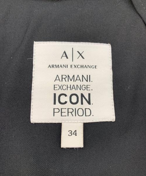 ARMANI EXCHANGE（アルマーニ エクスチェンジ）ARMANI EXCHANGE (アルマーニ エクスチェンジ) テーラードジャケット ブラック サイズ:34の古着・服飾アイテム