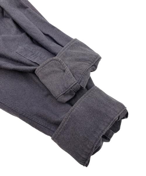 Graphpaper（グラフペーパー）Graphpaper (グラフペーパー) OVERSIZED BD PULLOVER SHIRT グレー サイズ:Ｆの古着・服飾アイテム