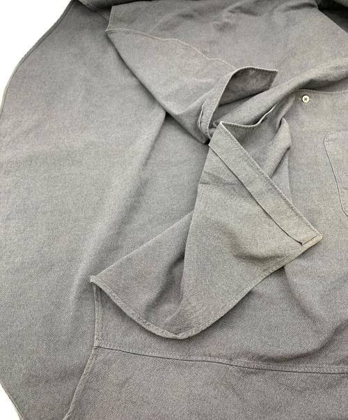 Graphpaper（グラフペーパー）Graphpaper (グラフペーパー) OVERSIZED BD PULLOVER SHIRT グレー サイズ:Ｆの古着・服飾アイテム