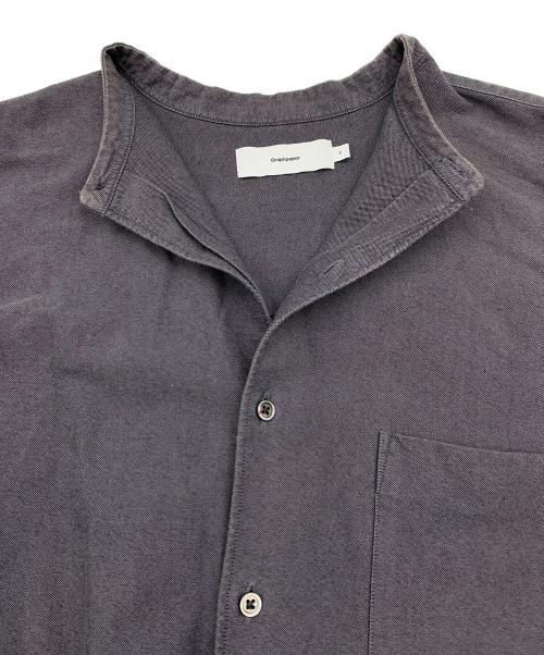 Graphpaper（グラフペーパー）Graphpaper (グラフペーパー) OVERSIZED BD PULLOVER SHIRT グレー サイズ:Ｆの古着・服飾アイテム