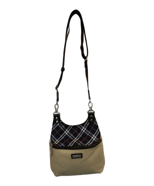 BURBERRY BLACK LABEL（バーバリーブラックレーベル）BURBERRY BLACK LABEL (バーバリーブラックレーベル) ショルダーバッグ ベージュ×ブラウンの古着・服飾アイテム