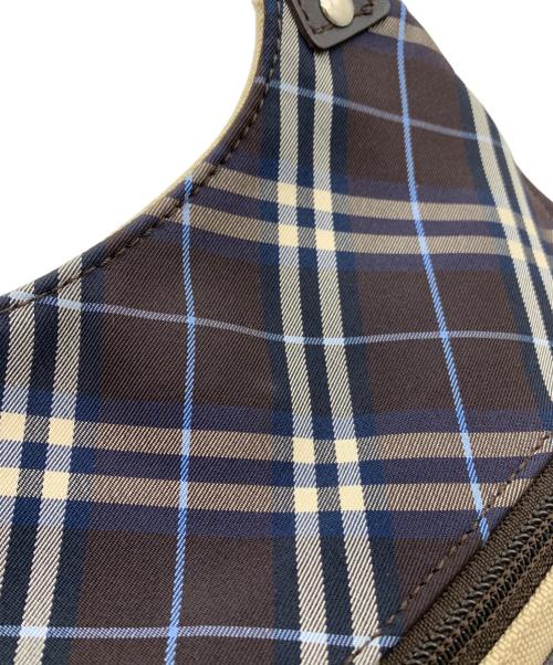 BURBERRY BLACK LABEL（バーバリーブラックレーベル）BURBERRY BLACK LABEL (バーバリーブラックレーベル) ショルダーバッグ ベージュ×ブラウンの古着・服飾アイテム