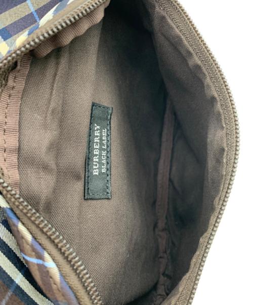 BURBERRY BLACK LABEL（バーバリーブラックレーベル）BURBERRY BLACK LABEL (バーバリーブラックレーベル) ショルダーバッグ ベージュ×ブラウンの古着・服飾アイテム