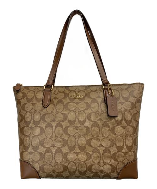 COACH（コーチ）COACH (コーチ) トートバッグ ブラウンの古着・服飾アイテム