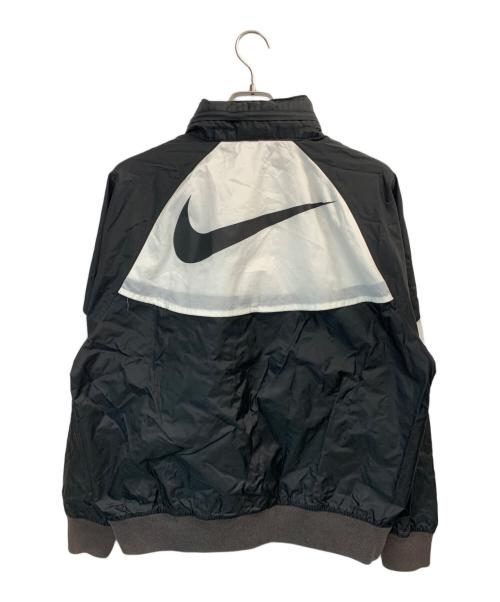 NIKE（ナイキ）NIKE (ナイキ) フーデッドジャケット ホワイト×ブラック サイズ:Lの古着・服飾アイテム