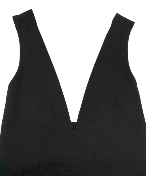 SACRA（サクラ）SACRA (サクラ) ノースリーブワンピース ブラック サイズ:38の古着・服飾アイテム