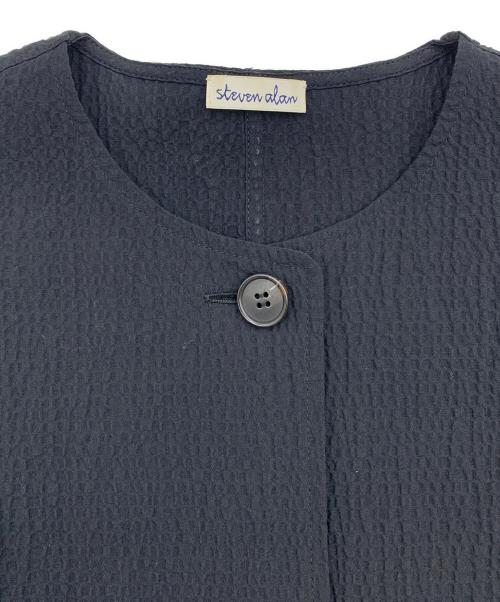 STEVEN ALAN（スティーブンアラン）STEVEN ALAN (スティーブンアラン) HALF DOLMAN SLEEVE SHIRT ブラック サイズ:Mの古着・服飾アイテム