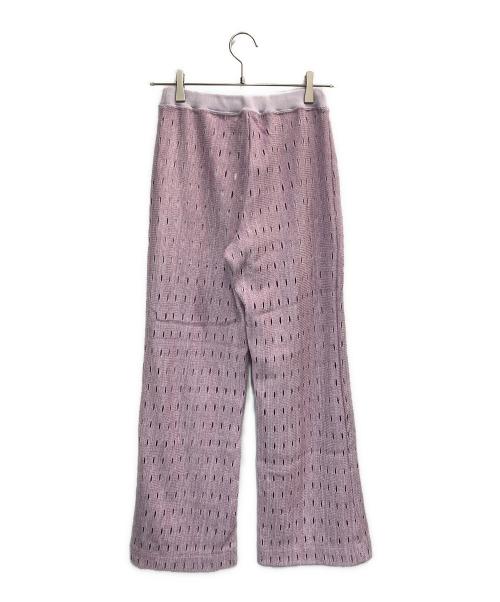 PHEENY（フィーニー）PHEENY (フィーニー) Hole russell wide pants ピンク サイズ:1の古着・服飾アイテム