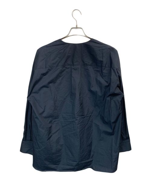 Plage（プラージュ）Plage (プラージュ) 長袖ブラウス ネイビー サイズ:Fの古着・服飾アイテム