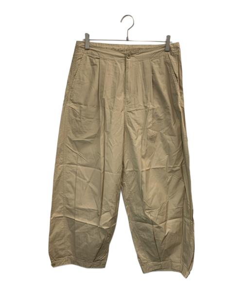 Plage（プラージュ）Plage (プラージュ) タックパンツ ベージュ サイズ:38の古着・服飾アイテム
