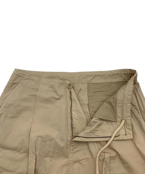 Plage（プラージュ）Plage (プラージュ) タックパンツ ベージュ サイズ:38の古着・服飾アイテム