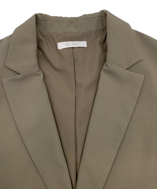 ROSSO（ロッソ）ROSSO (ロッソ) テーラードジャケット ベージュ サイズ:38の古着・服飾アイテム