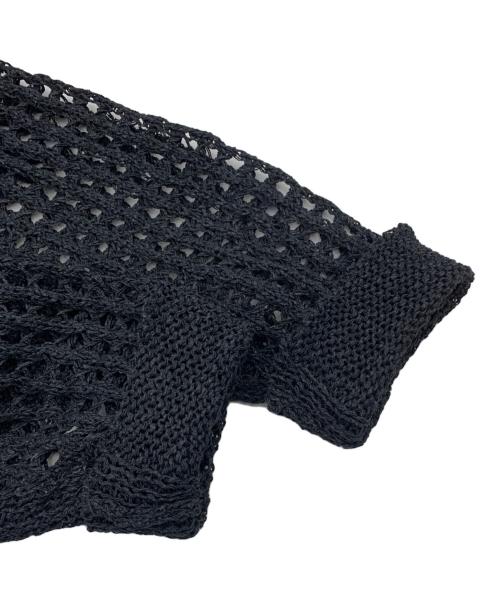 enrica（エンリカ）ENRICA (エンリカ) KNIT 128 ブラック サイズ:Fの古着・服飾アイテム