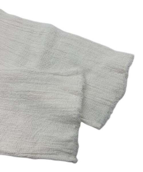 FRAMeWORK（フレームワーク）FRAMeWORK (フレームワーク) 楊柳ヘンリーブラウス ホワイト サイズ:Fの古着・服飾アイテム