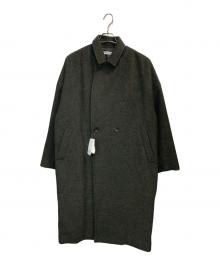 journal standard luxe（ジャーナルスタンダード ラックス）の古着「WFソフトメルトン チェスターコート」｜オリーブ