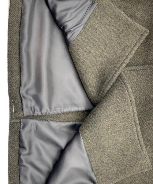 journal standard luxe（ジャーナルスタンダード ラックス）journal standard luxe (ジャーナルスタンダード ラックス) WFソフトメルトン チェスターコート オリーブ サイズ:Mの古着・服飾アイテム