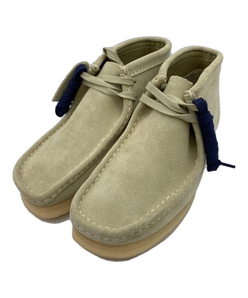 CLARKS ORIGINALS（クラークス オリジナルズ）CLARKS ORIGINALS (クラークス オリジナルズ) ワラビーシューズ ベージュ サイズ:24.0cmの古着・服飾アイテム