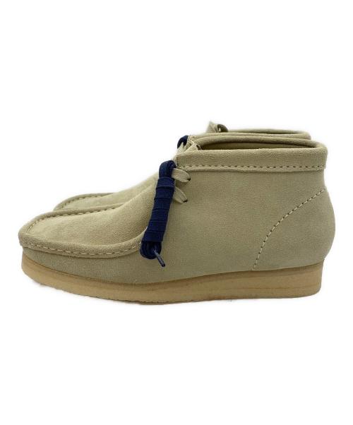 CLARKS ORIGINALS（クラークス オリジナルズ）CLARKS ORIGINALS (クラークス オリジナルズ) ワラビーシューズ ベージュ サイズ:24.0cmの古着・服飾アイテム