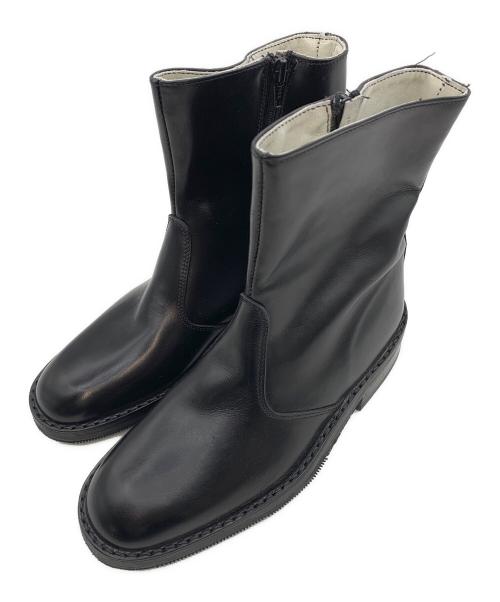 その他ブランド（ソノタブランド）その他ブランド (ソノタブランド) サイドジップブーツ ブラック サイズ: 39/8の古着・服飾アイテム