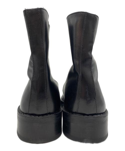 その他ブランド（ソノタブランド）その他ブランド (ソノタブランド) サイドジップブーツ ブラック サイズ: 39/8の古着・服飾アイテム
