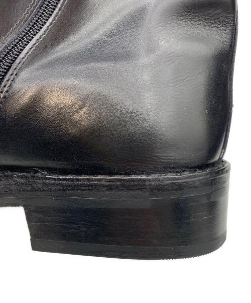 その他ブランド（ソノタブランド）その他ブランド (ソノタブランド) サイドジップブーツ ブラック サイズ: 39/8の古着・服飾アイテム