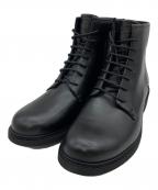 CAMPERカンペール）の古着「フラットショートブーツ」｜ブラック