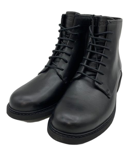 CAMPER（カンペール）CAMPER (カンペール) フラットショートブーツ ブラック サイズ:39の古着・服飾アイテム