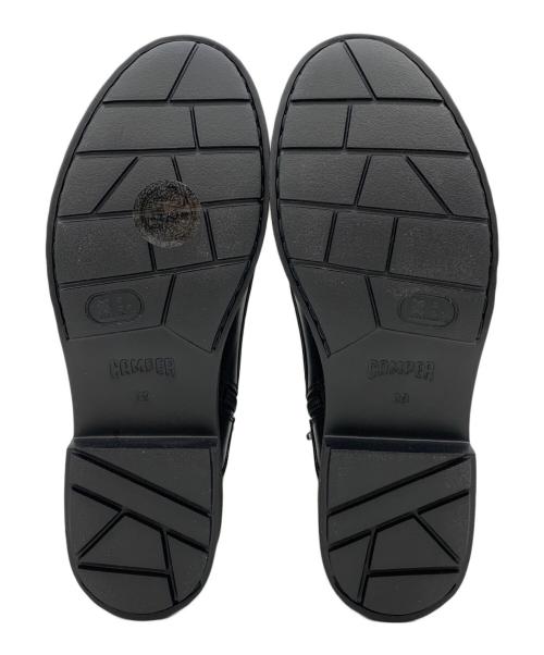 CAMPER（カンペール）CAMPER (カンペール) フラットショートブーツ ブラック サイズ:39の古着・服飾アイテム