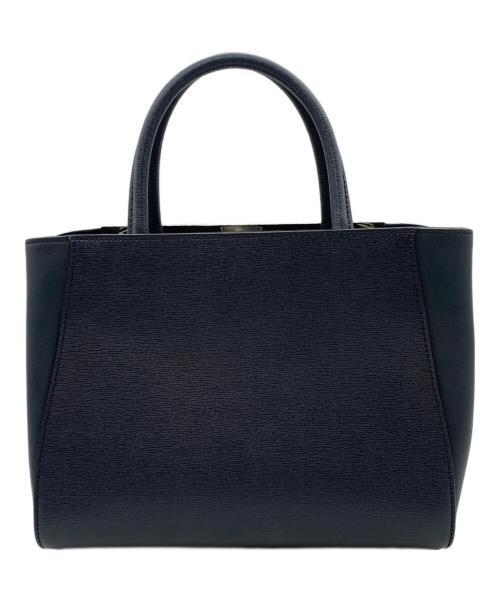 FENDI（フェンディ）FENDI (フェンディ) ハンドバッグ ネイビーの古着・服飾アイテム