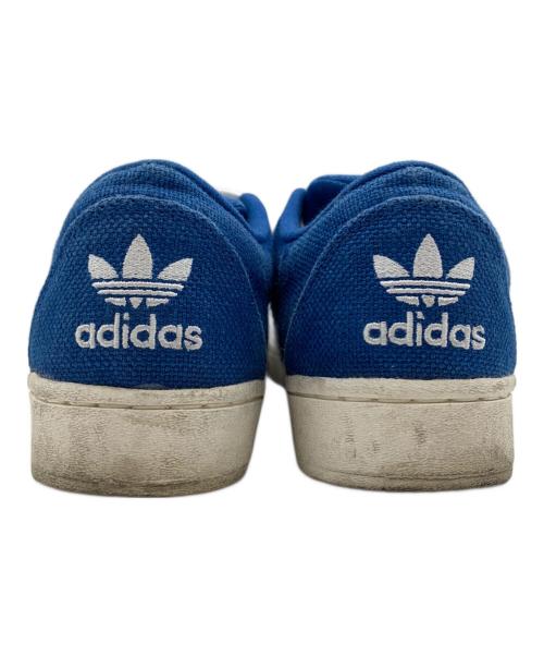 adidas（アディダス）adidas (アディダス) SST SUPERMODIFIED HEMP/スーパースター スパーモディファイド ヘンプ ブルー サイズ:28.0cmの古着・服飾アイテム