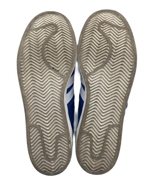 adidas（アディダス）adidas (アディダス) SST SUPERMODIFIED HEMP/スーパースター スパーモディファイド ヘンプ ブルー サイズ:28.0cmの古着・服飾アイテム