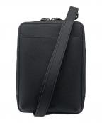 Evoonエボーン）の古着「みがるスマホポーチレザー ショルダーバッグ」｜ブラック